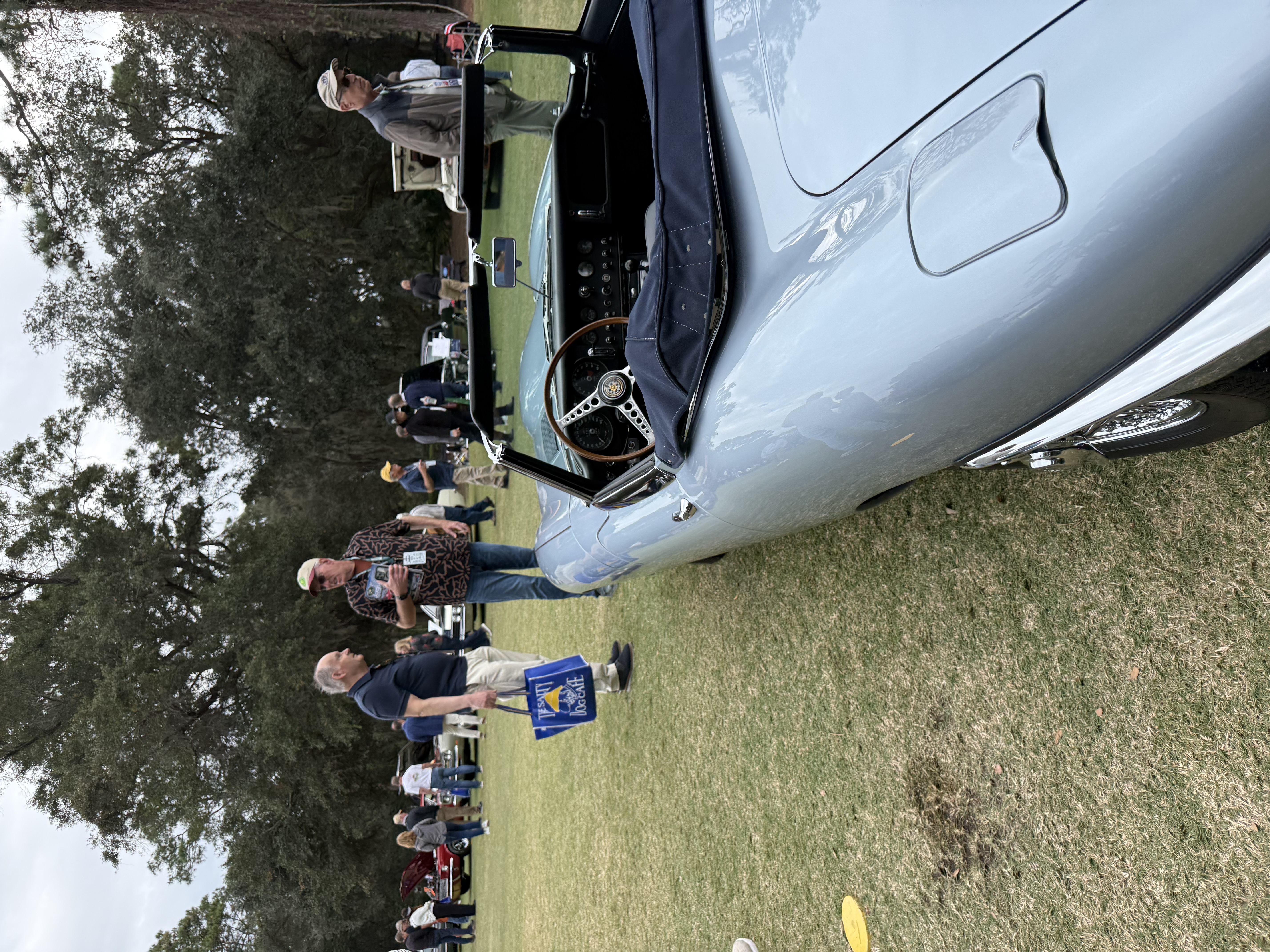 Rob T. (JSSC) and Inge S. (Norway Jaguar Club)